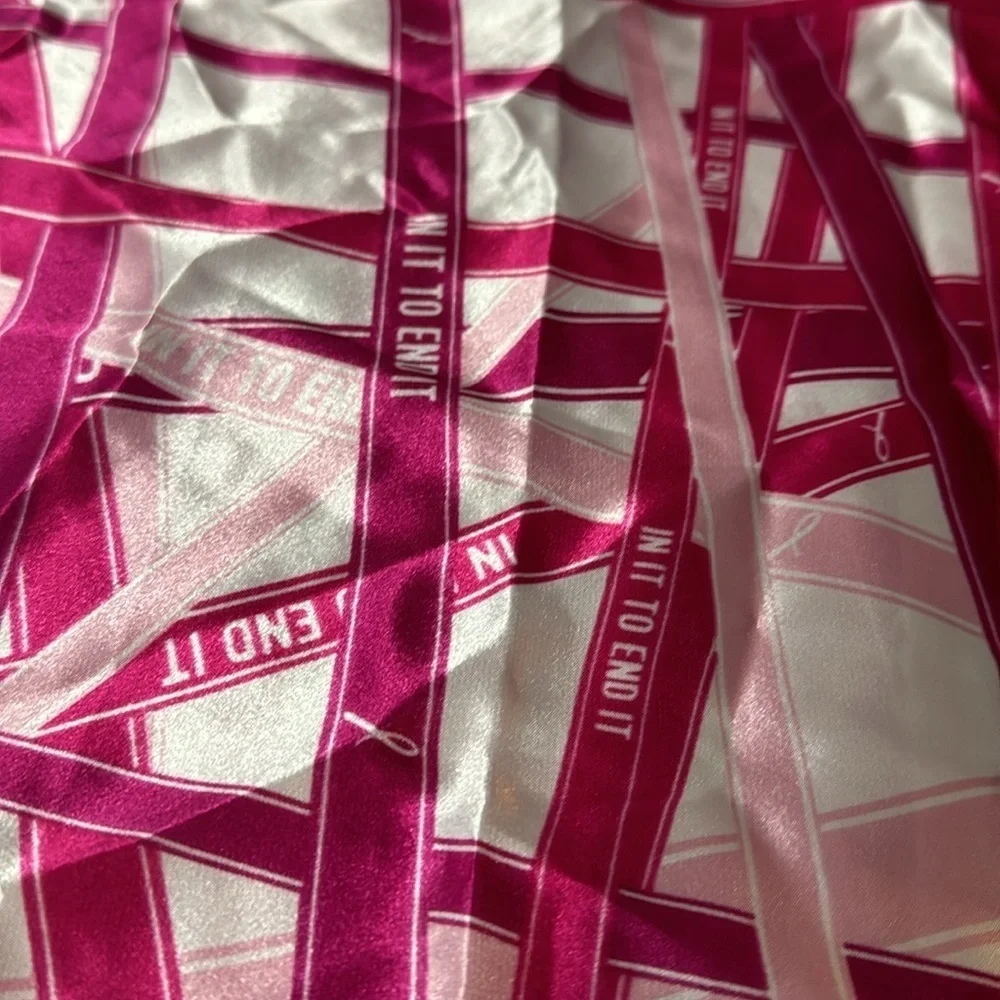 Avon Pink Ribbon In It To End It Scarf Wrap
